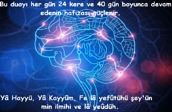 Hafıza Zayıflığına Karşı Okunacak Dualar 1 İlim Saati