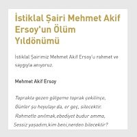 Vatan Şairimiz Mehmet Akîf Ersoy 1 İlim Saati